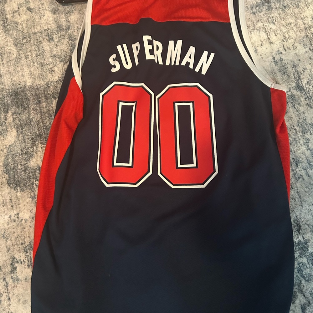 DC Comics Navy, Red & White Superman Logo Tank Top - Picture 2 of 2